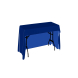 4' Open Corner Table Covers - Blue