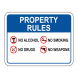 Property Rules Sign