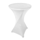 80 cm Round Stretch Table Covers - White