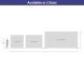 Straight Fabric Media Wall