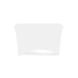 120 cm Stretch Table Covers - White - 4 Sided