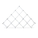 Triangular Large Micro GeoMetrix Table Top Display