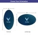 Oval Business Cards