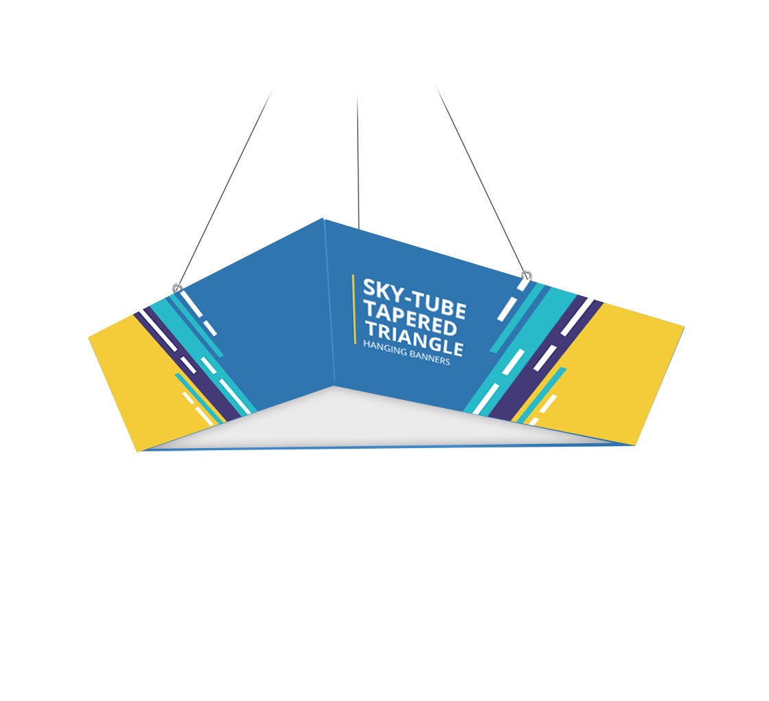 Sky Tube Hanging Banners Tapered Triangle Hanging Banners