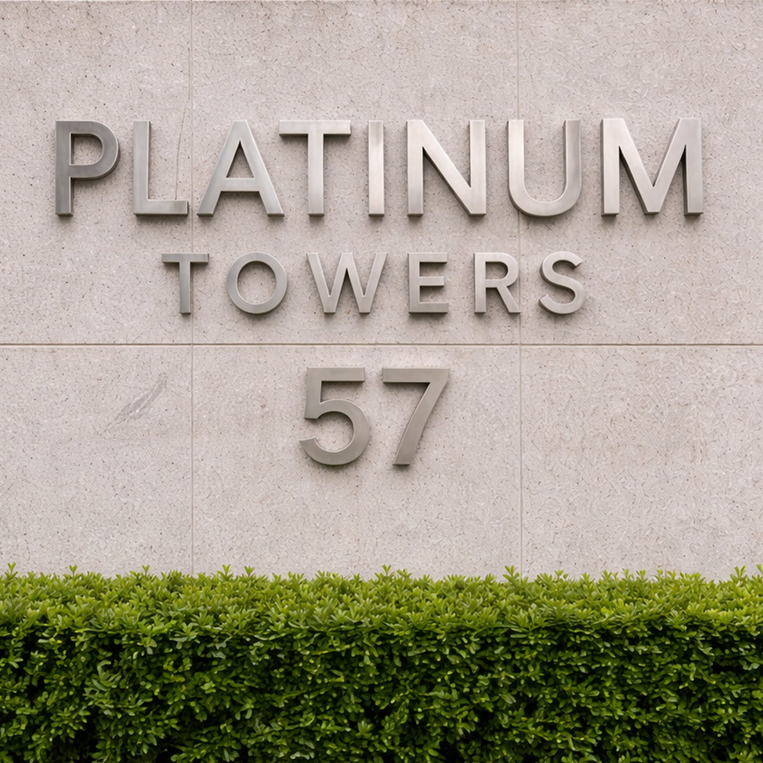 Stainless Steel Letters and Numbers Lifestyle Image
